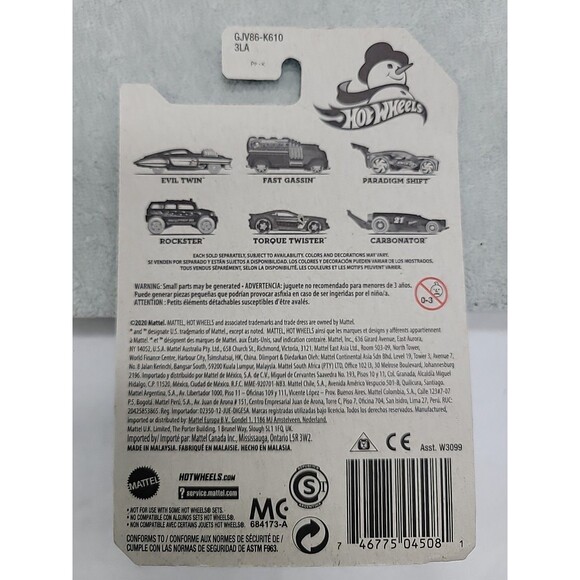 Hot Wheels Paradigm Shift Blue Winter '20 3/6 Car New 1:64 - Picture 16 of 16